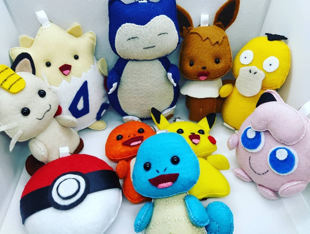 Bonecos em Feltro